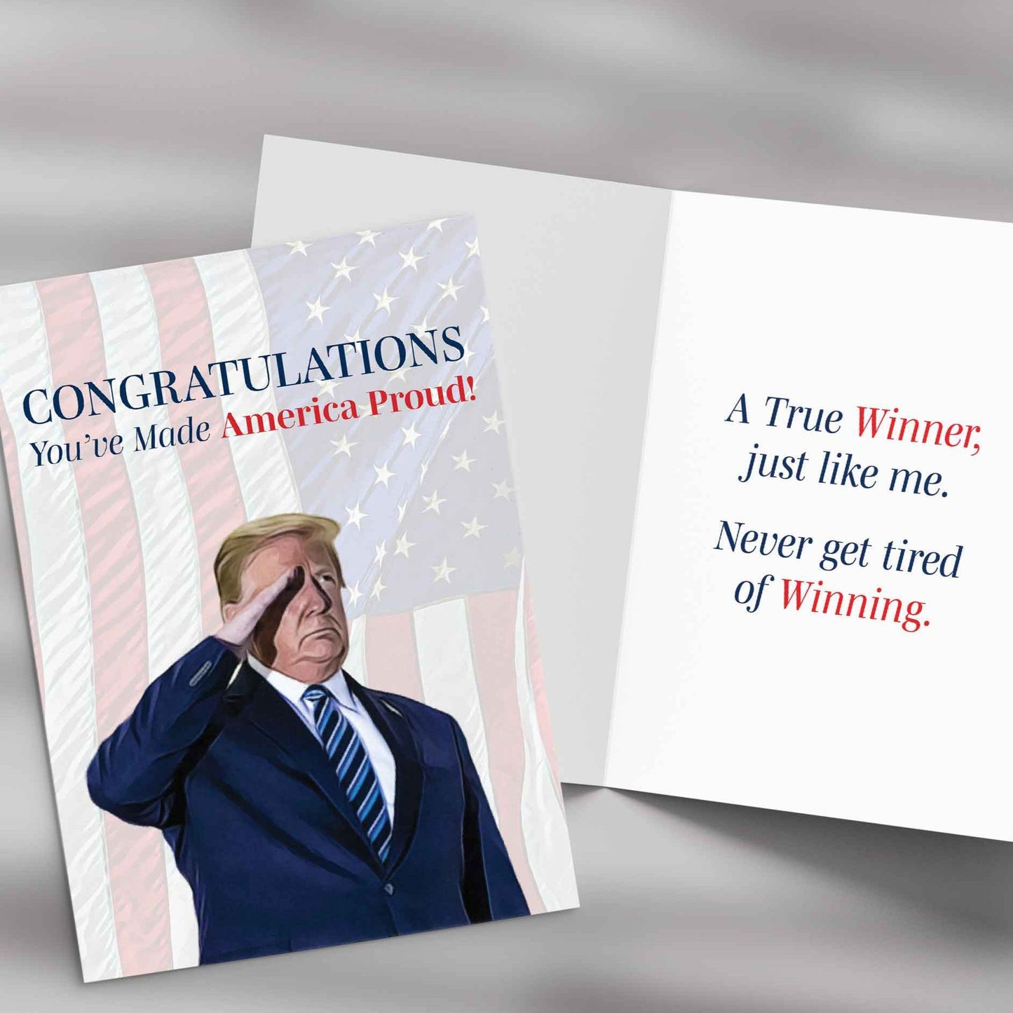 Trump Congratulations Card