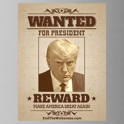 Wanted Fridge Magnet