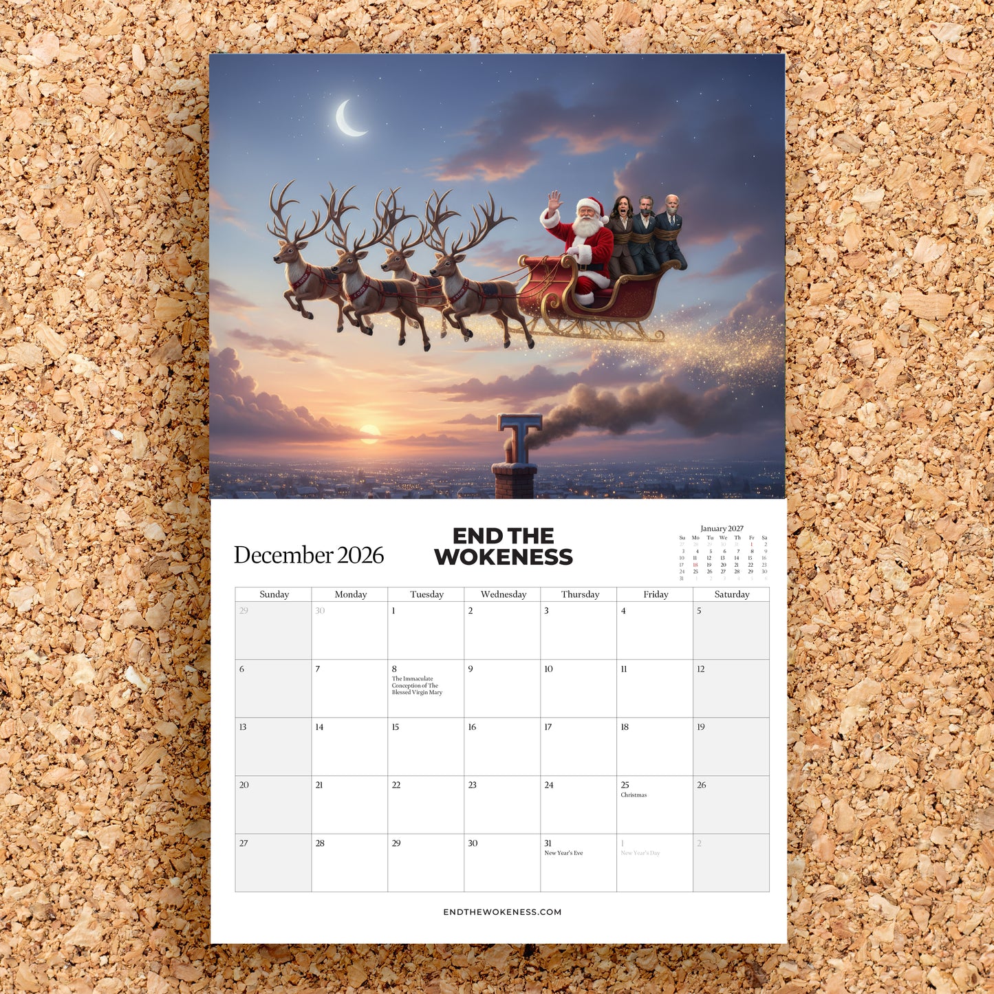 Trump Border Control 2026 Calendar