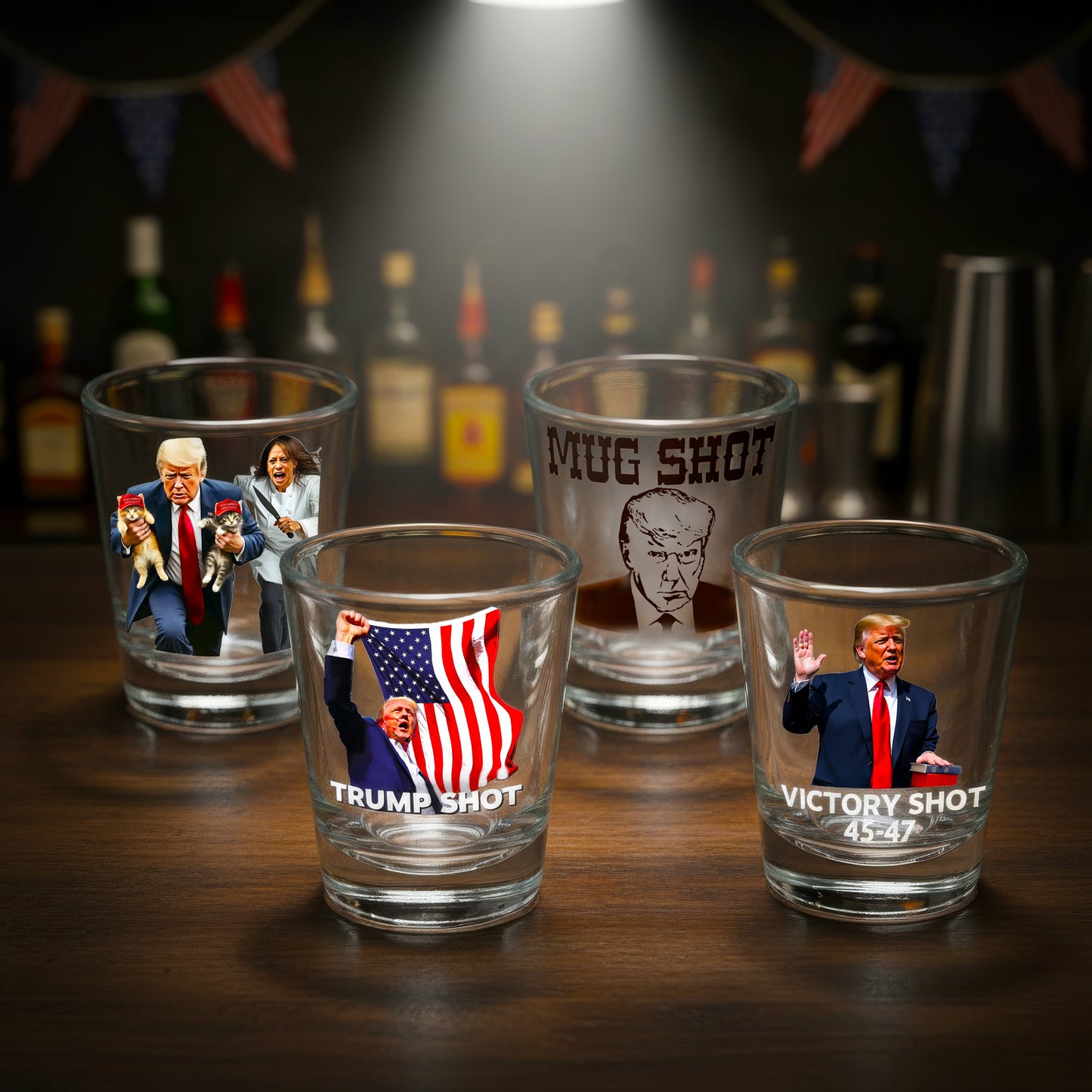 Trump Shot Glass Gift Bundle – Limited Edition Collector Set