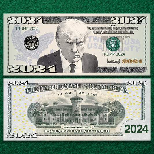 Trump $2024 Bill - Laminated
