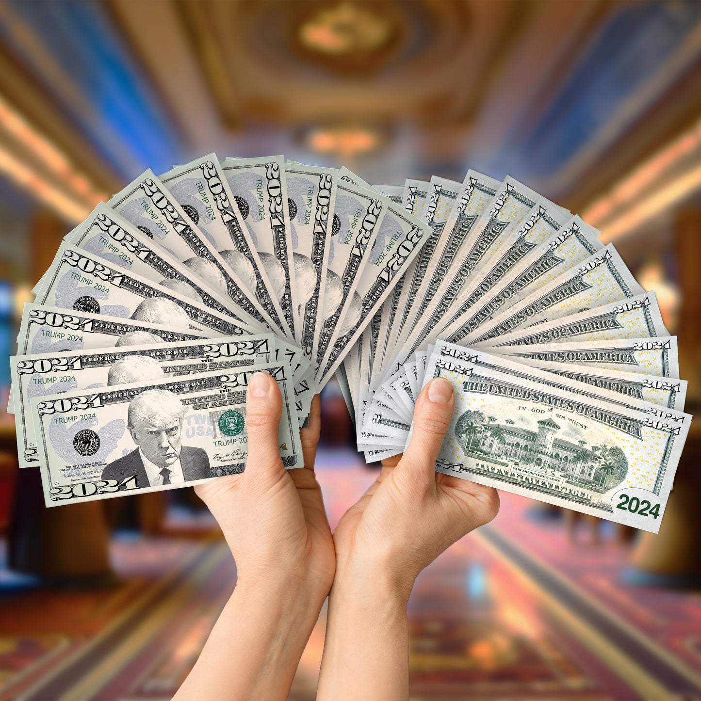 Trump $2024 Bill - Laminated