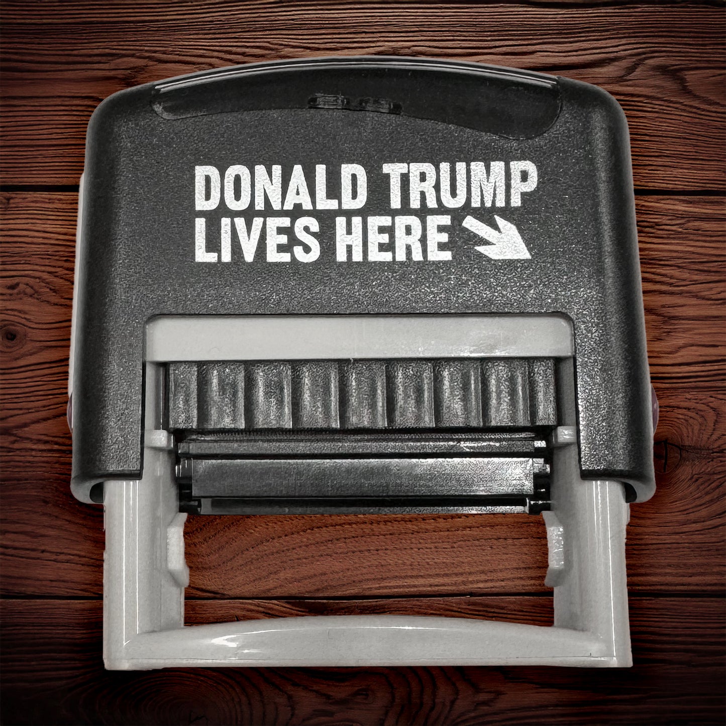 "Donald Trump Lives Here" Currency Stamp