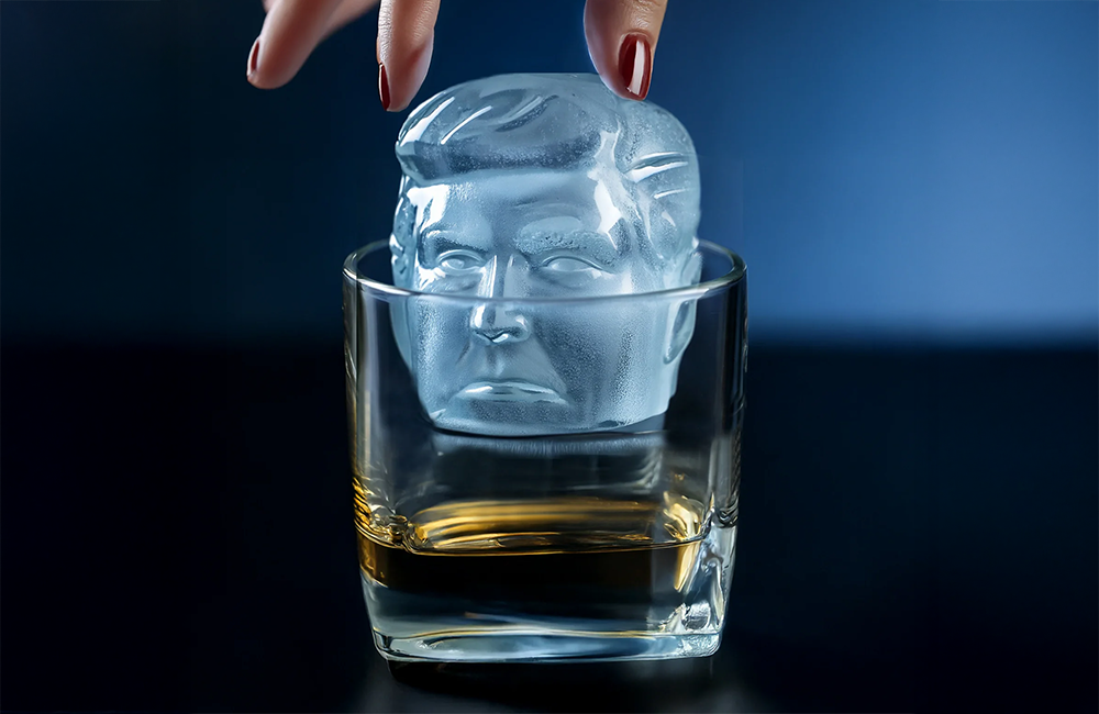 Trump Ice Cube Maker