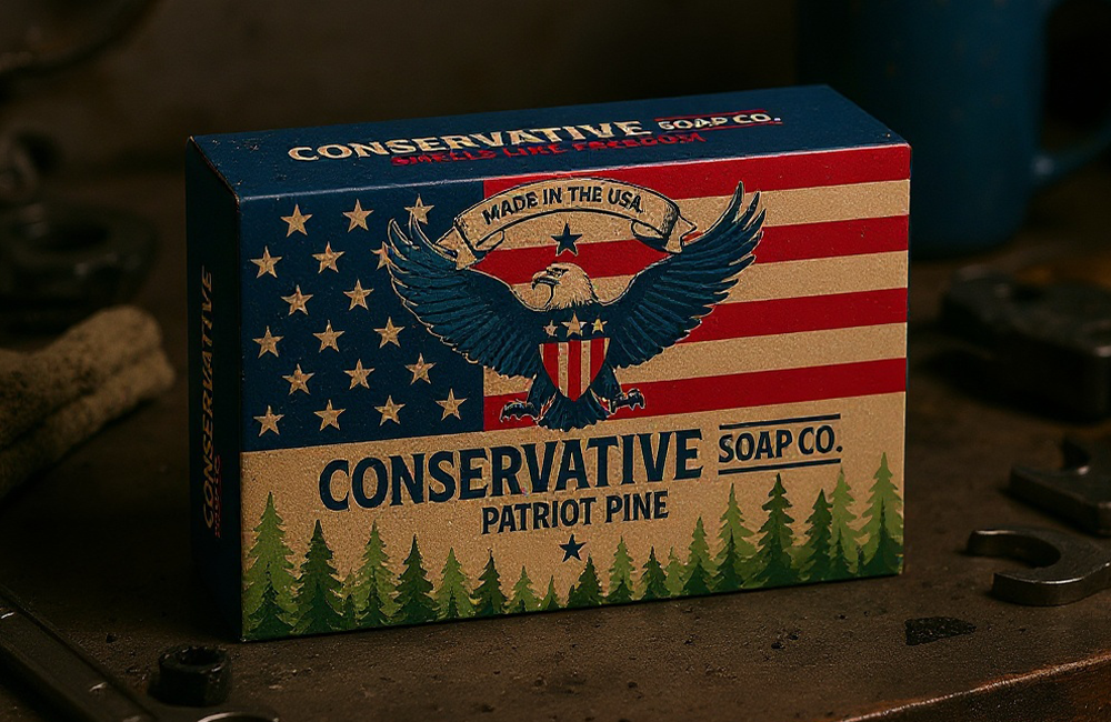Conservative Soap Co. - Patriot Pine 4oz Bar