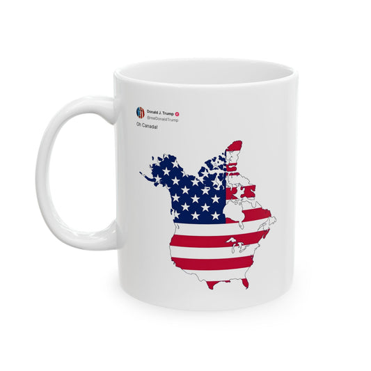 "Oh Canada" Trump Mug