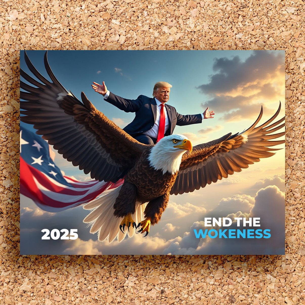 Trump 2025 Calendar End The Wokeness Trump Calendar 2025 Amazon