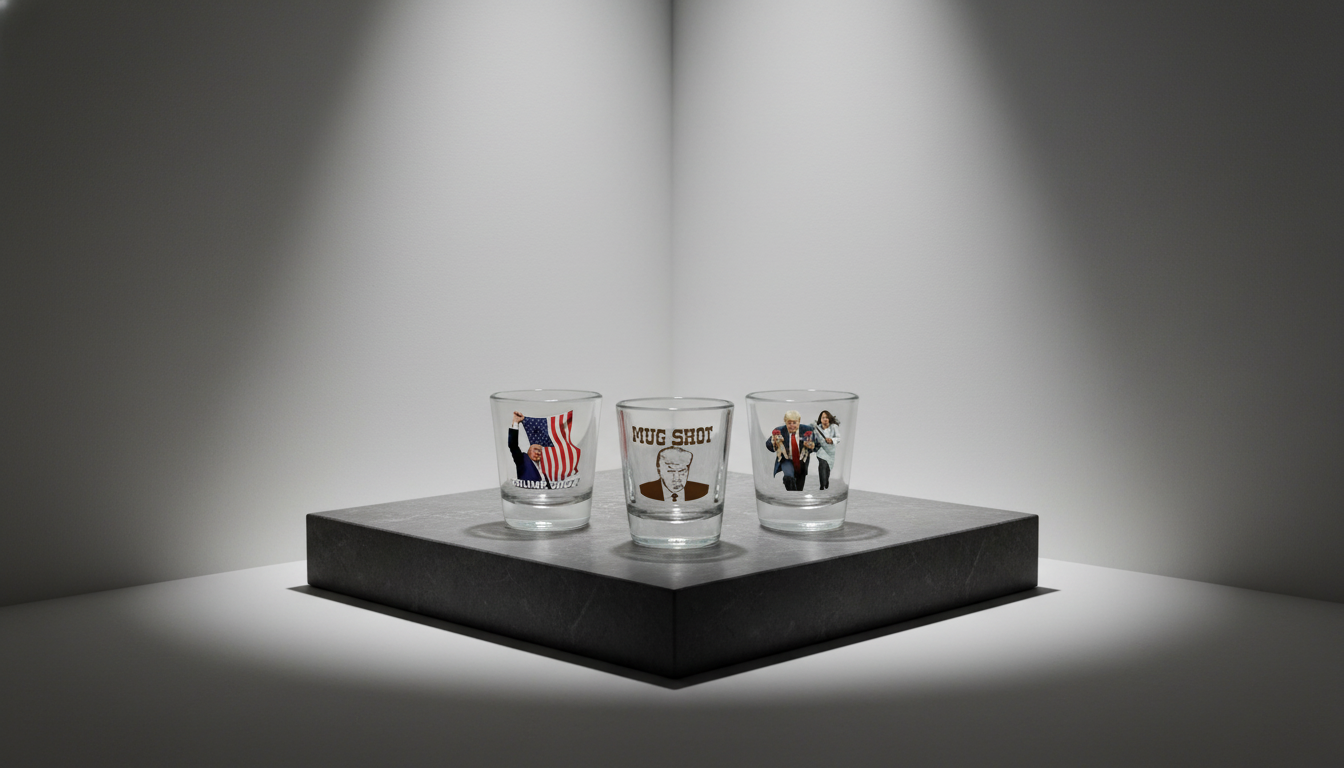 3 Trump Shot Glass Bundle