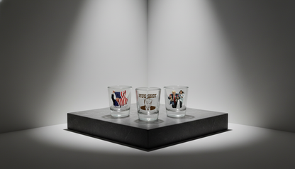 3 Trump Shot Glass Bundle