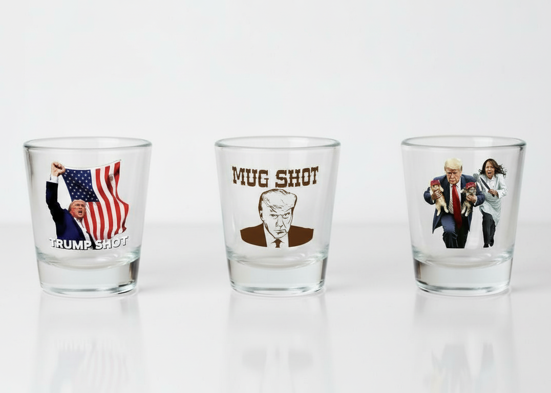 3 Trump Shot Glass Bundle