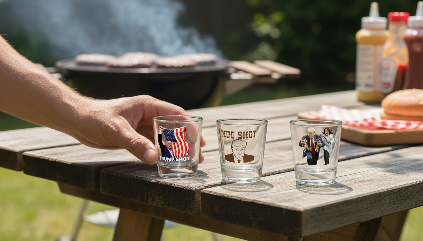 3 Trump Shot Glass Bundle