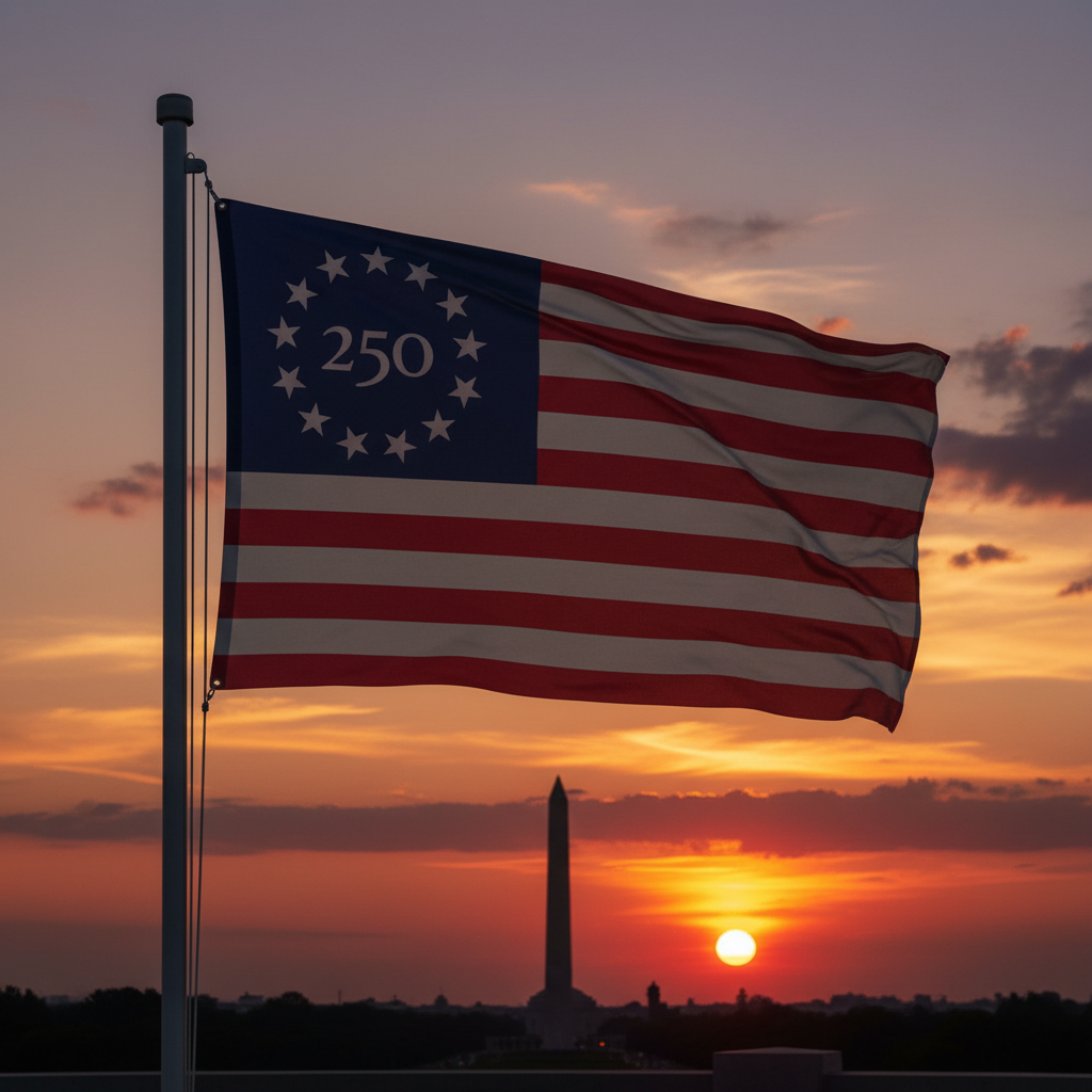 FREE, 250th Anniversary American Heritage Flag