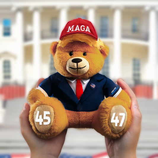 Trump MAGA Stuffed Bear