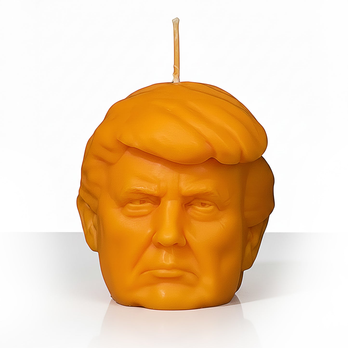 Trump Head Candle