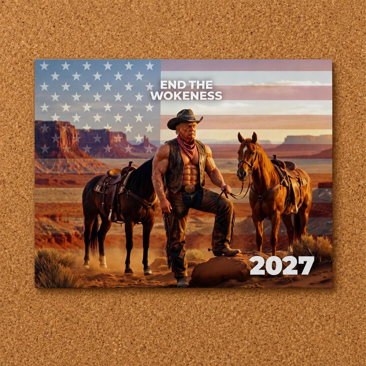 Sexy Trump Calendar 2027