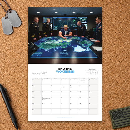 2027 Trump Military Calendar