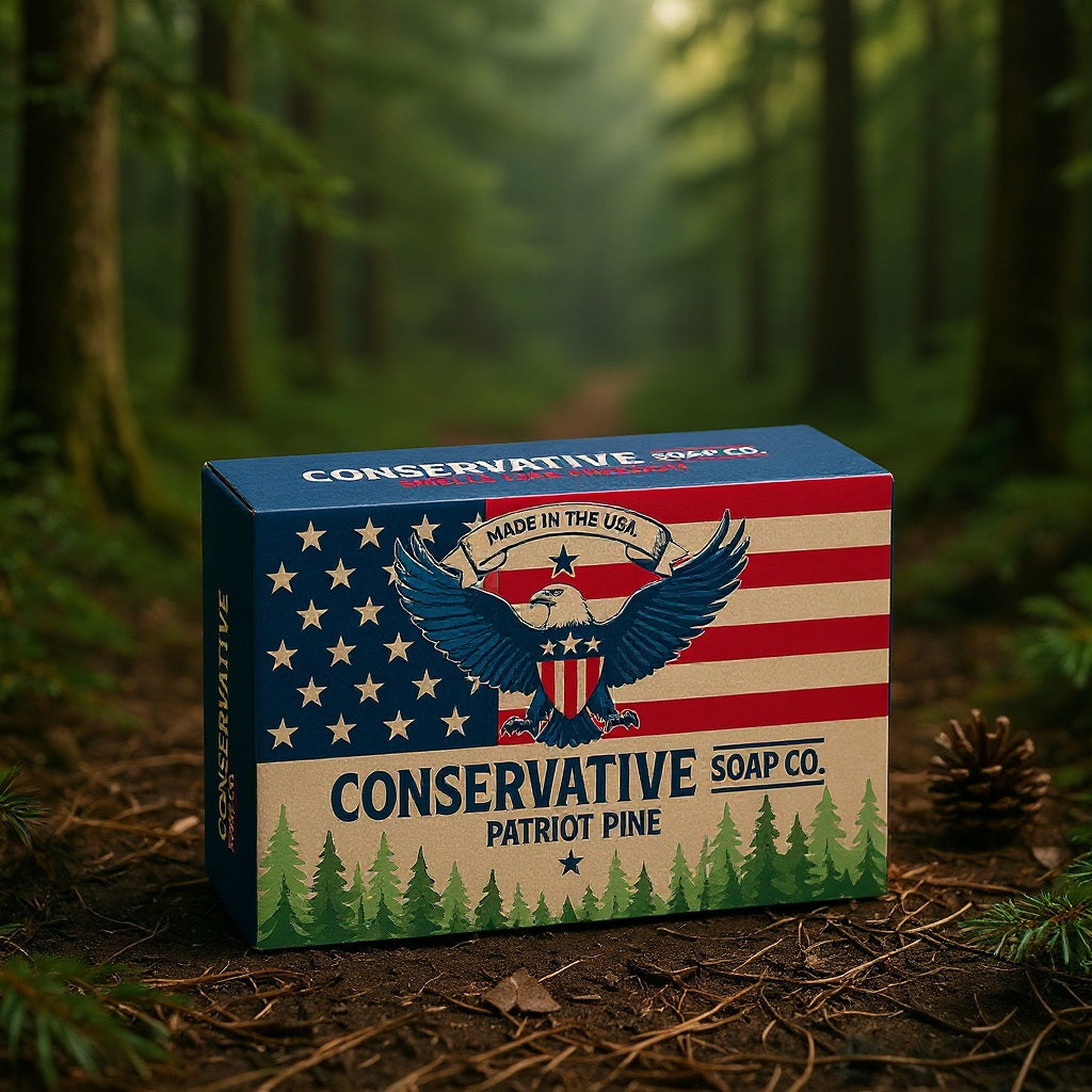 Conservative Soap Co. - Patriot Pine 4oz Bar