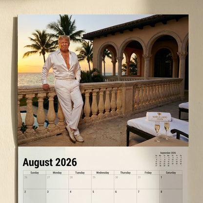 Sexy Trump Calendar 2026