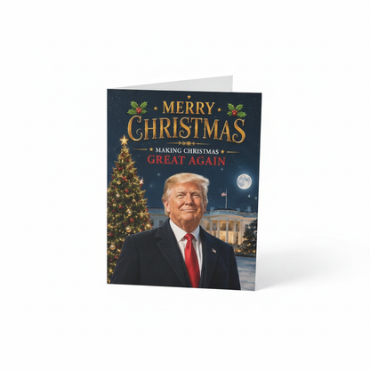 Trump Christmas Card - White House Edition