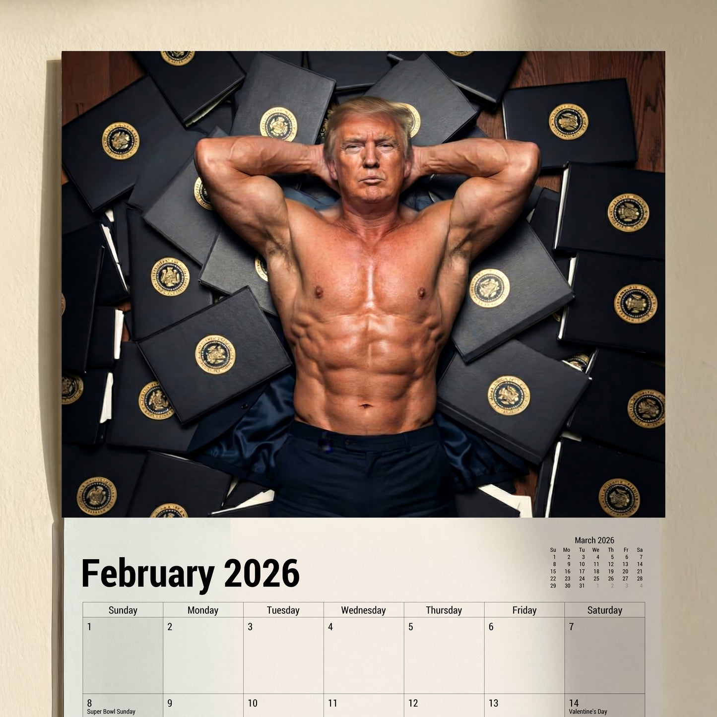 Sexy Trump Calendar 2026