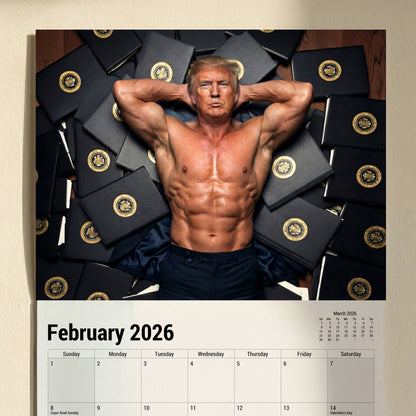 Sexy Trump Calendar 2026