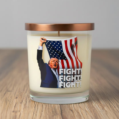 FIGHT! FIGHT! FIGHT! Patriotic Trump Candle