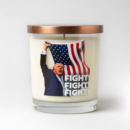 FIGHT! FIGHT! FIGHT! Patriotic Trump Candle