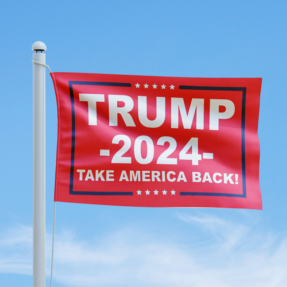 FREE Trump 2024 Flag – End The Wokeness