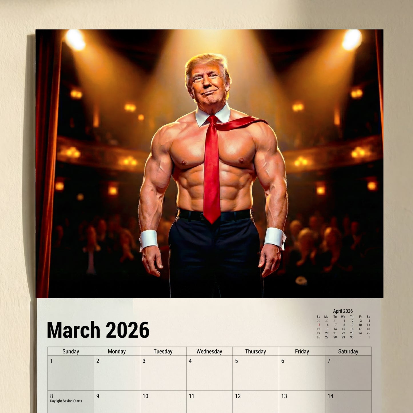 Sexy Trump Calendar 2026