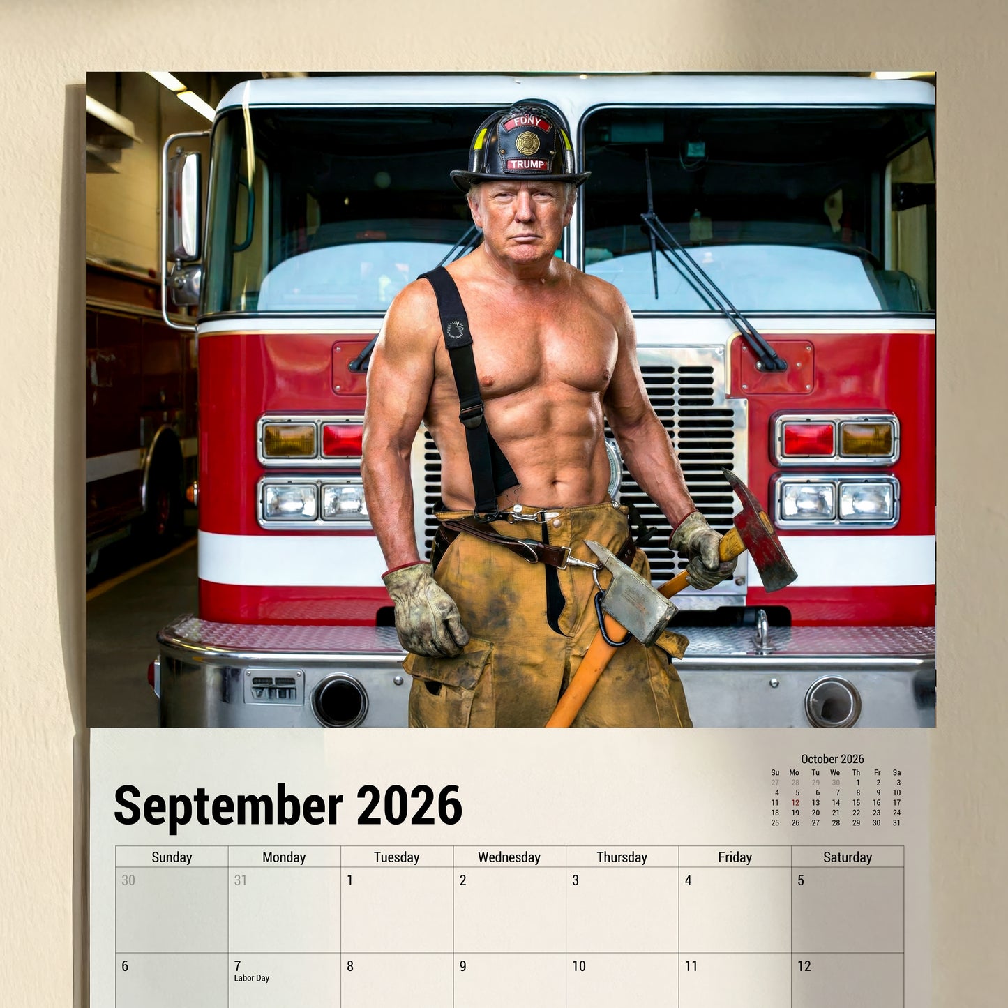 Sexy Trump Calendar 2026