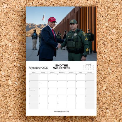 Trump Border Control 2026 Calendar